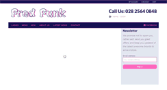 Desktop Screenshot of fredfunk.co.uk